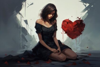 Pregnant Girl Illustation 2