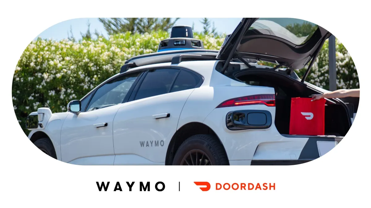 Waymo DoorDash
