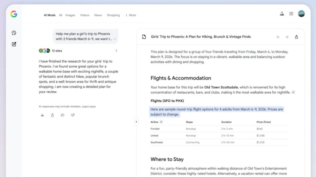 Google Expands AI ‘Flight Deals’ Globally and Adds New Travel Planning Tools in Search 25 Google Flight Deals