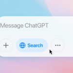 OpenAI search feature