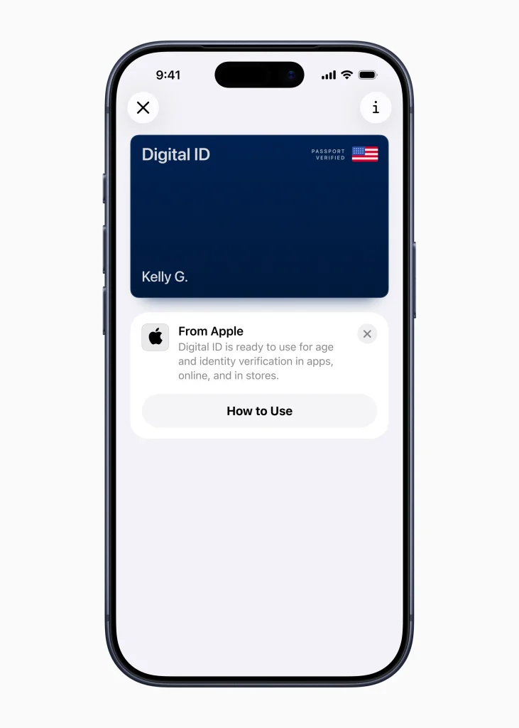 Apple Launches Digital ID: iPhone Users Can Now Carry Their Passport in Apple Wallet 24 Apple Digital ID Card