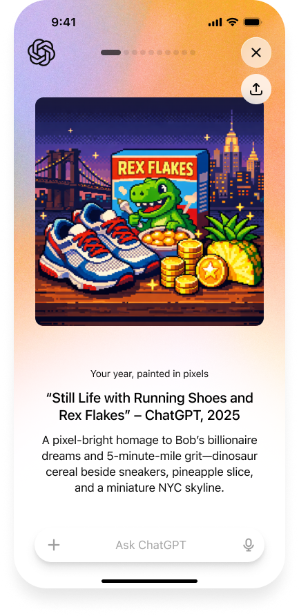 ChatGPT Launches a Year-End Review Like Spotify Wrapped 24 YYWC Starter Pack