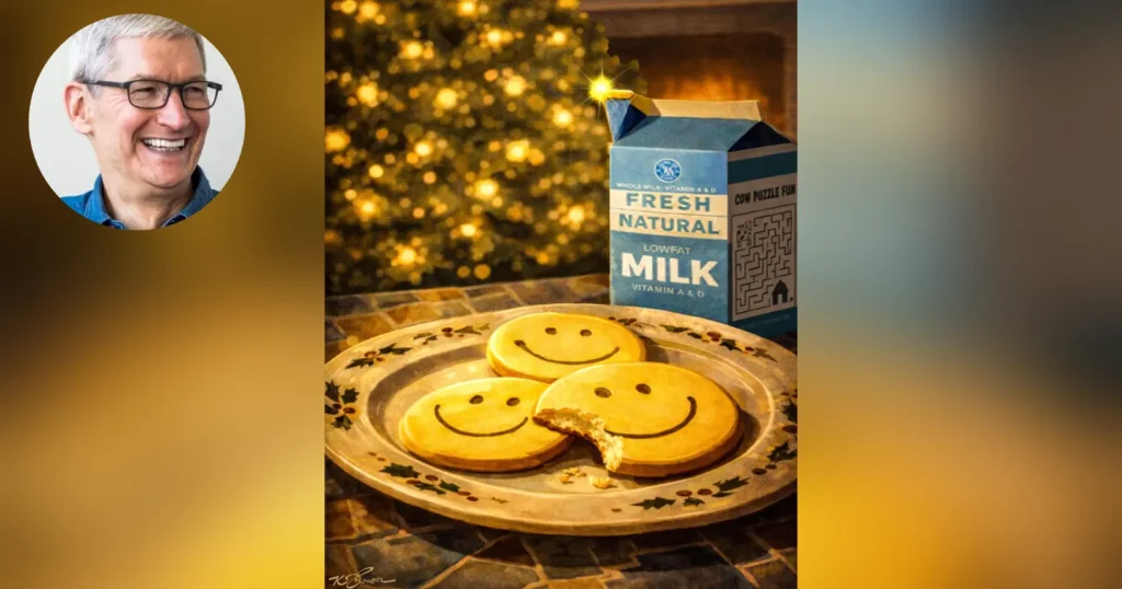 tim cook holiday art featured