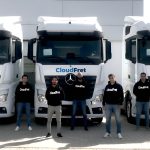 CloudFret AI-powered freight platform optimizing Europe–Africa logistics routes