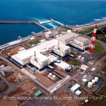 Aerial view of the Kashiwazaki-Kariwa nuclear power plant in Niigata, Japan, as the facility restarts operations after Fukushima