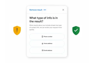 Results about you Google