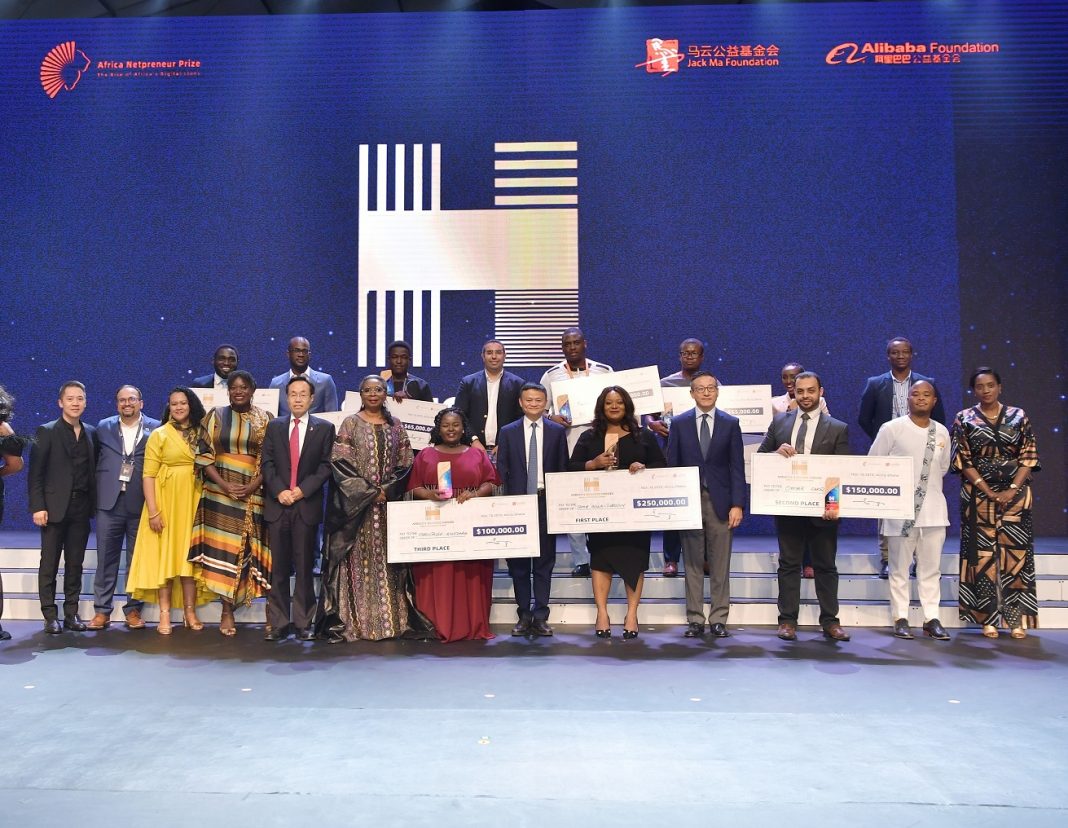 Africa's Business Heroes winners receiving grants Jack Ma Foundation Alibaba Philanthropy