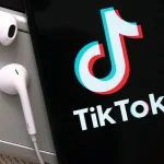 TikTok app smartphone
