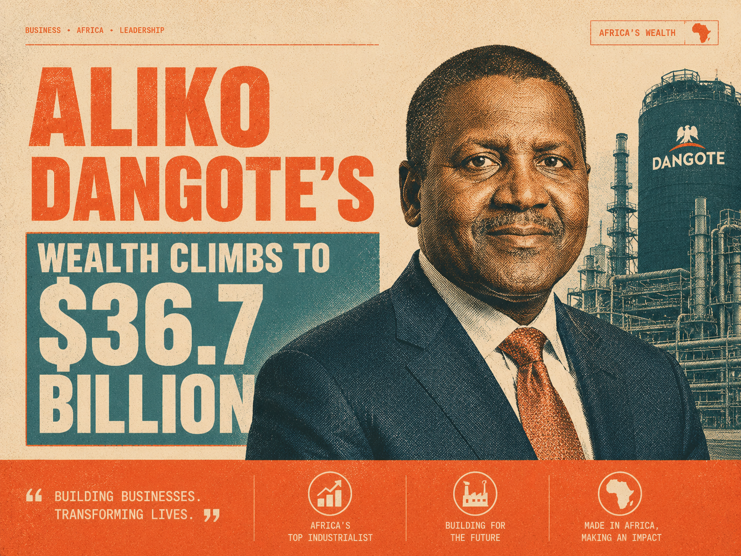 Dangote Net worth